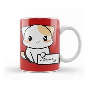 Baskı Dükkanı Cat Saying Kitty Kupa Bardak