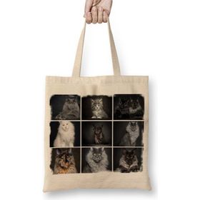 Baskı Dükkanı Cats Collection One Bez Çanta