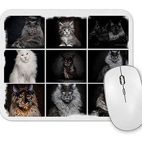 Baskı Dükkanı Cats Collection One Mouse Pad