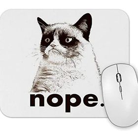 Baskı Dükkanı Cats Kedi Nope Mouse Pad