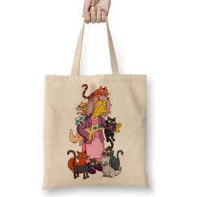 Baskı Dükkanı Cats Kediler Bez Çanta