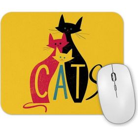 Baskı Dükkanı Cats Kediler Mouse Pad