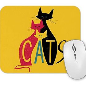 Baskı Dükkanı Cats Kediler Mouse Pad