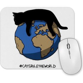Baskı Dükkanı Cats Rule the World Mouse Pad