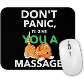 Baskı Dükkanı Catshirt Dont Panic Cats Mouse Pad
