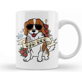 Baskı Dükkanı Cavalier King Charles Spaniel Bad Dog Kupa Bardak