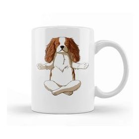 Baskı Dükkanı Cavalier King Charles Spaniel Dog Yoga Kupa