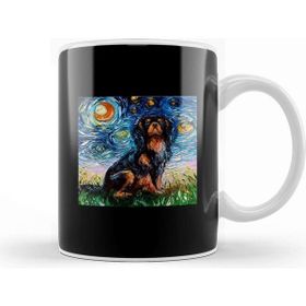 Baskı Dükkanı Cavalier King Charles Spaniel Night Kupa