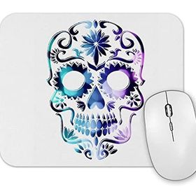Baskı Dükkanı Caveira Colors Mouse Pad