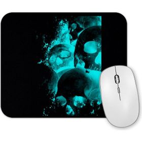 Baskı Dükkanı Caveira Fluor Mouse Pad