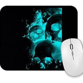 Baskı Dükkanı Caveira Fluor Mouse Pad