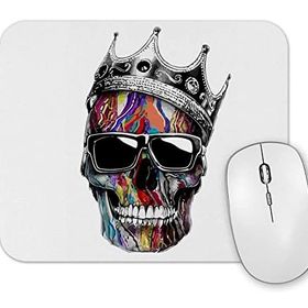Baskı Dükkanı Caveira King Mouse Pad