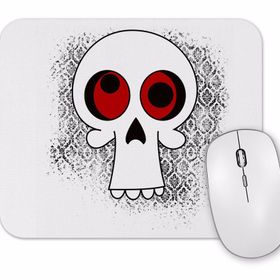 Baskı Dükkanı Caveira Louca Mouse Pad