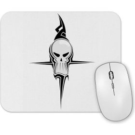 Baskı Dükkanı Caveira Tribal Mouse Pad