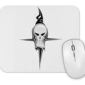 Baskı Dükkanı Caveira Tribal Mouse Pad