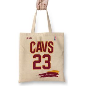 Baskı Dükkanı Cavs 23 James Clara Roxx Ink Bez Çanta