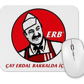 Baskı Dükkanı Cay Erdal Bakkalda İçilir 03 Mouse Pad