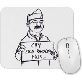 Baskı Dükkanı Cay Erdal Bakkalda İçilir Mouse Pad