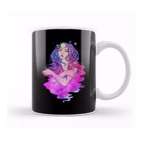 Baskı Dükkanı Celestial Anime Galactic Princess Manga Girl Goth Kupa
