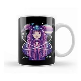 Baskı Dükkanı Celestial Anime Galactic Princess Manga Girl Goth Kupa