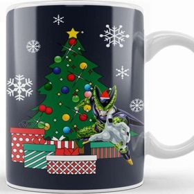 Baskı Dükkanı Cell Around the Christmas Dragonball Z Kupa