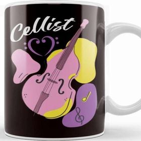 Baskı Dükkanı Cello Cellist Musical Instrument Orchestra Classical Music Kupa