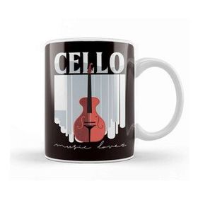 Baskı Dükkanı Cello Music Lover Cellist Musician Cello Player Orchestra Kupa