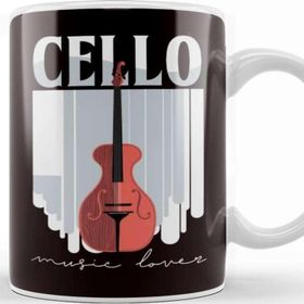 Baskı Dükkanı Cello Music Lover Cellist Musician Cello Player Orchestra Kupa