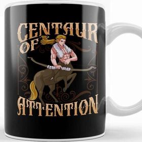 Baskı Dükkanı Centaur of Attention Pun Greek Mythology Fantasy Kupa