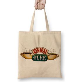 Baskı Dükkanı Central Perk Friends Bez Çanta