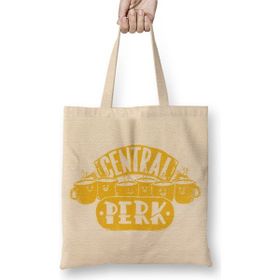 Baskı Dükkanı Central Perk Friends Bez Çanta