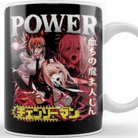 Baskı Dükkanı Chainsaw Man Kupa
