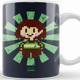 Baskı Dükkanı Chara Retro Japanese Undertale Kupa