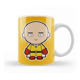 Baskı Dükkanı Character Saitama One Punchman Chibi Kupa
