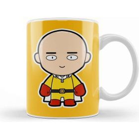 Baskı Dükkanı Character Saitama One Punchman Chibi Kupa