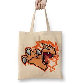 Baskı Dükkanı Charizard Bez Çanta