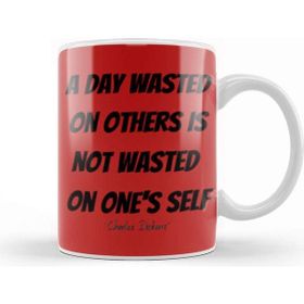Baskı Dükkanı Charles Dickens Quotes Gift Vintage Retro Rainbow Style Kupa