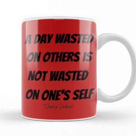 Baskı Dükkanı Charles Dickens Quotes Gift Vintage Retro Rainbow Style Kupa