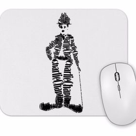 Baskı Dükkanı Charlie Chaplin 02 Mouse Pad
