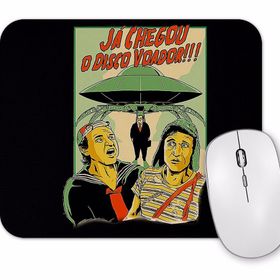 Baskı Dükkanı Chaves Ja Chegou O Disco Voador Mouse Pad