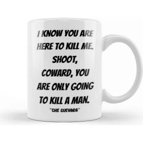 Baskı Dükkanı Che Guevara Quotes Gift Vintage Retro Rainbow Style Kupa