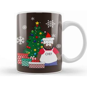 Baskı Dükkanı Chef Around the Christmas Tree South Park Kupa