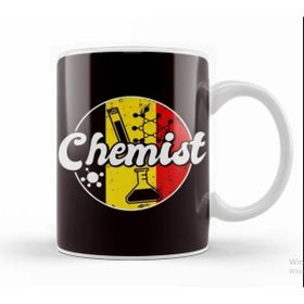 Baskı Dükkanı Chemist German Flag Chemistry Scientist Pharmacist Lab Tech Kupa