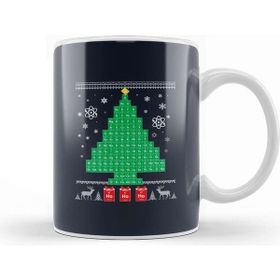 Baskı Dükkanı Chemistree Science Christmas Tree Kupa