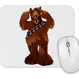 Baskı Dükkanı Chewbacca Alf Bacca Mouse Pad