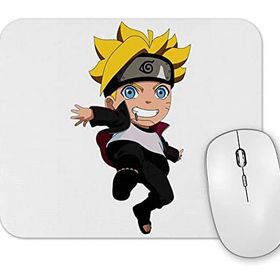 Baskı Dükkanı Chibi Boruto Uzumaki Mouse Pad