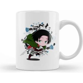 Baskı Dükkanı Chibi Levi Ackerman Kupa Bardak