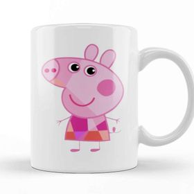 Baskı Dükkanı Chibi Peppa Pig Kupa Bardak
