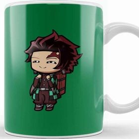 Baskı Dükkanı Chibi Tanjiro Demon Slayer Kupa Bardak