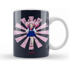 Baskı Dükkanı Chibiusa Retro Japanese Sailor Moon Kupa Bardak